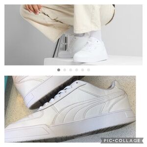 Puma  “Caven”White Sneakers